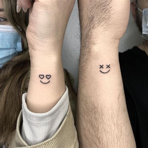 cute couple tattoos small